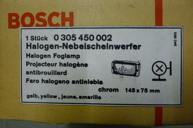 Bosch Fari: Bosch Nebellampe Gelb Oldtimer, neuwertig im Originalkarton – Usato da Steffisburg venduto da Gswiss 6