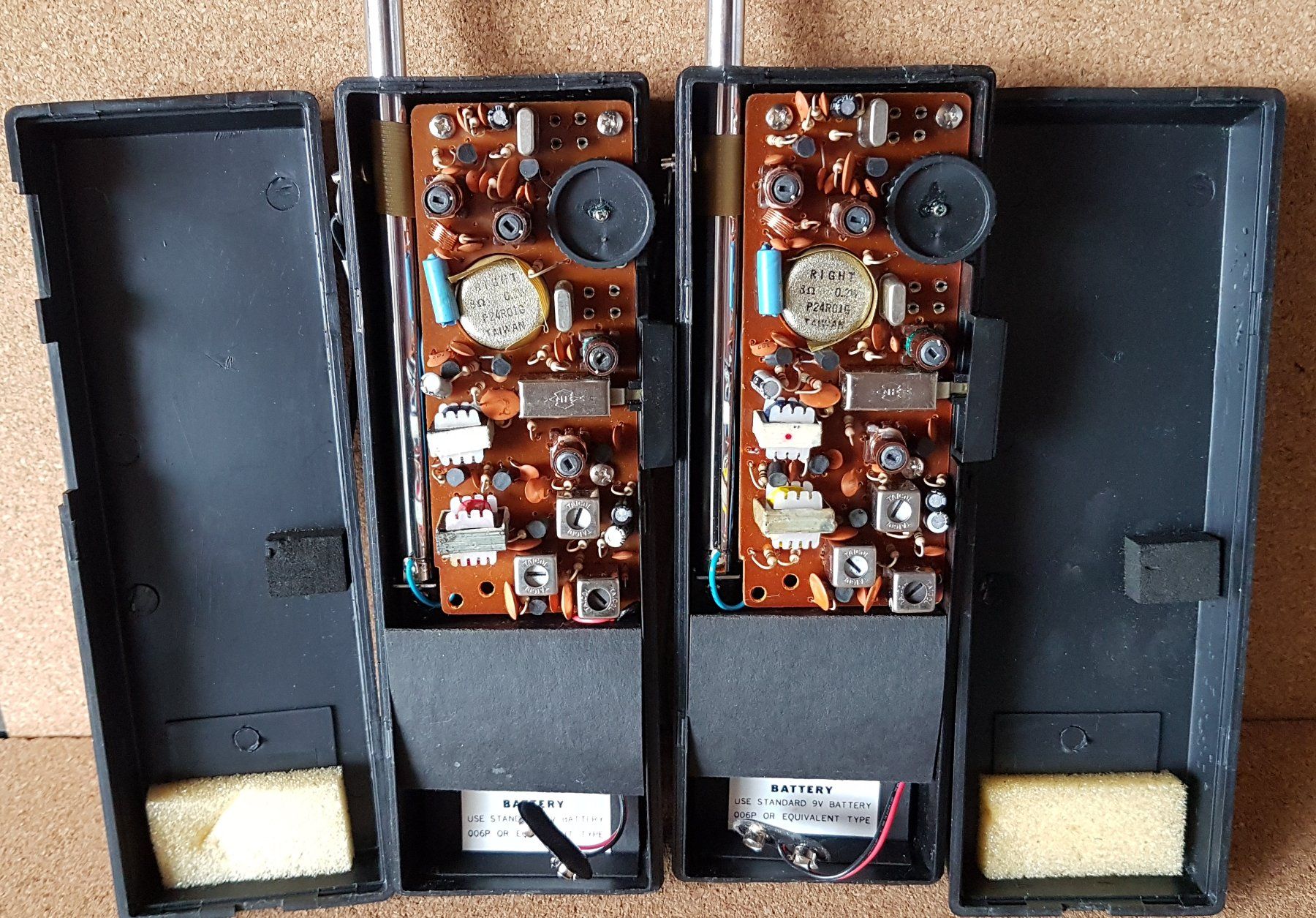 Funktechnik: 2 ÉMETTEURS-RÉCEPTEURS – Gebraucht aus Tramelan von  3