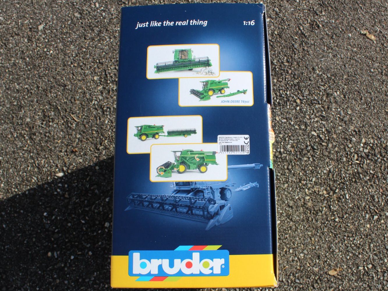 Bruder Giocattoli: NEU*** Bruder Mähdrescher T670i ***NEU – Nuovo e nell'imballaggio originale da Walliswil-Nbipp venduto da Speer516 1