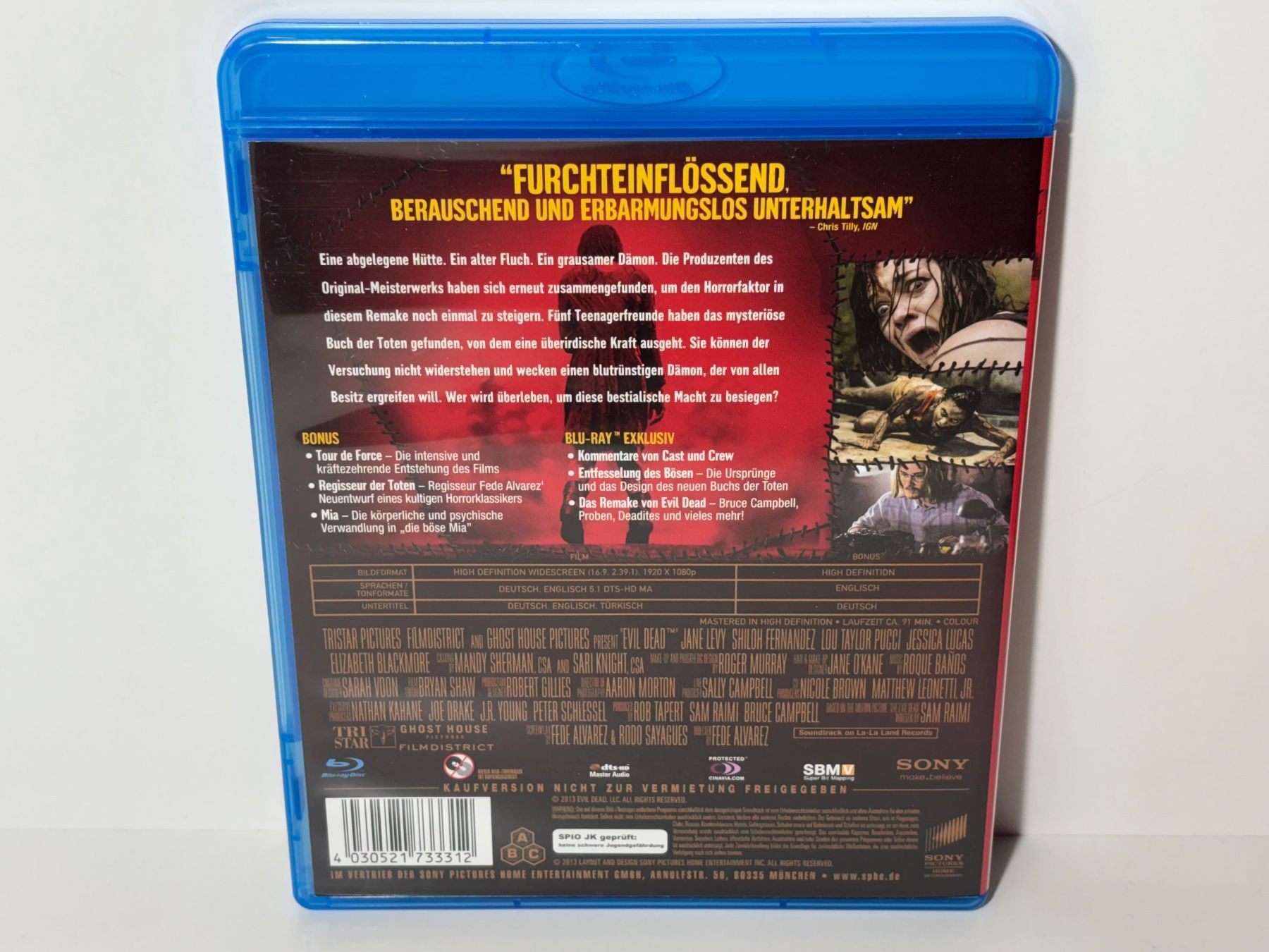 Tutti i DVDs: Evil Dead Blu Ray Uncut – Usato da Wilderswil venduto da Sstriker 1