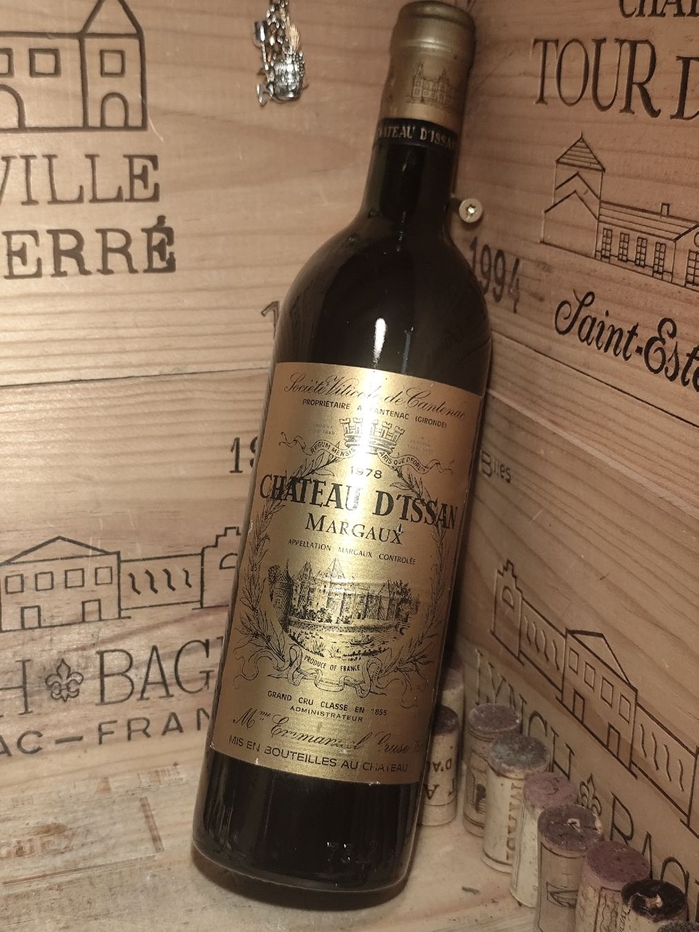 Vino: 1978 Château d'Issan Margaux – Nuovo e nell'imballaggio originale da Büsserach venduto da Vintage-vins 5