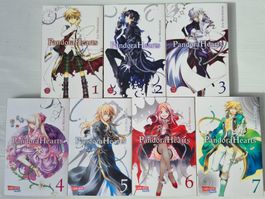 Pandora Hearts 1 bis 7 von Jun Mochizuki - Manga