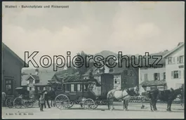 SG Wattwil - Ricken Postkutsche - Bahnhof - Bahn
