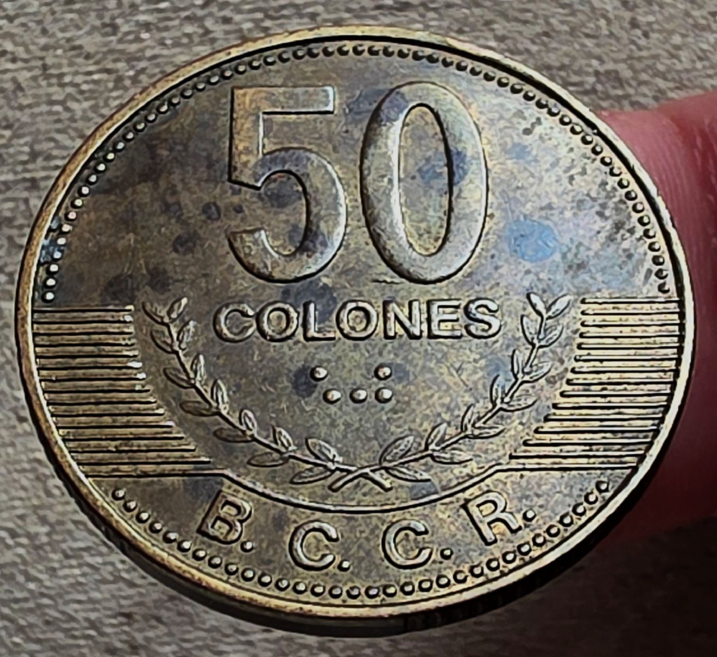 Tutti le monete: COSTA RICA 50 COLONES 2007 – Usato da Winterthur venduto da Creso70