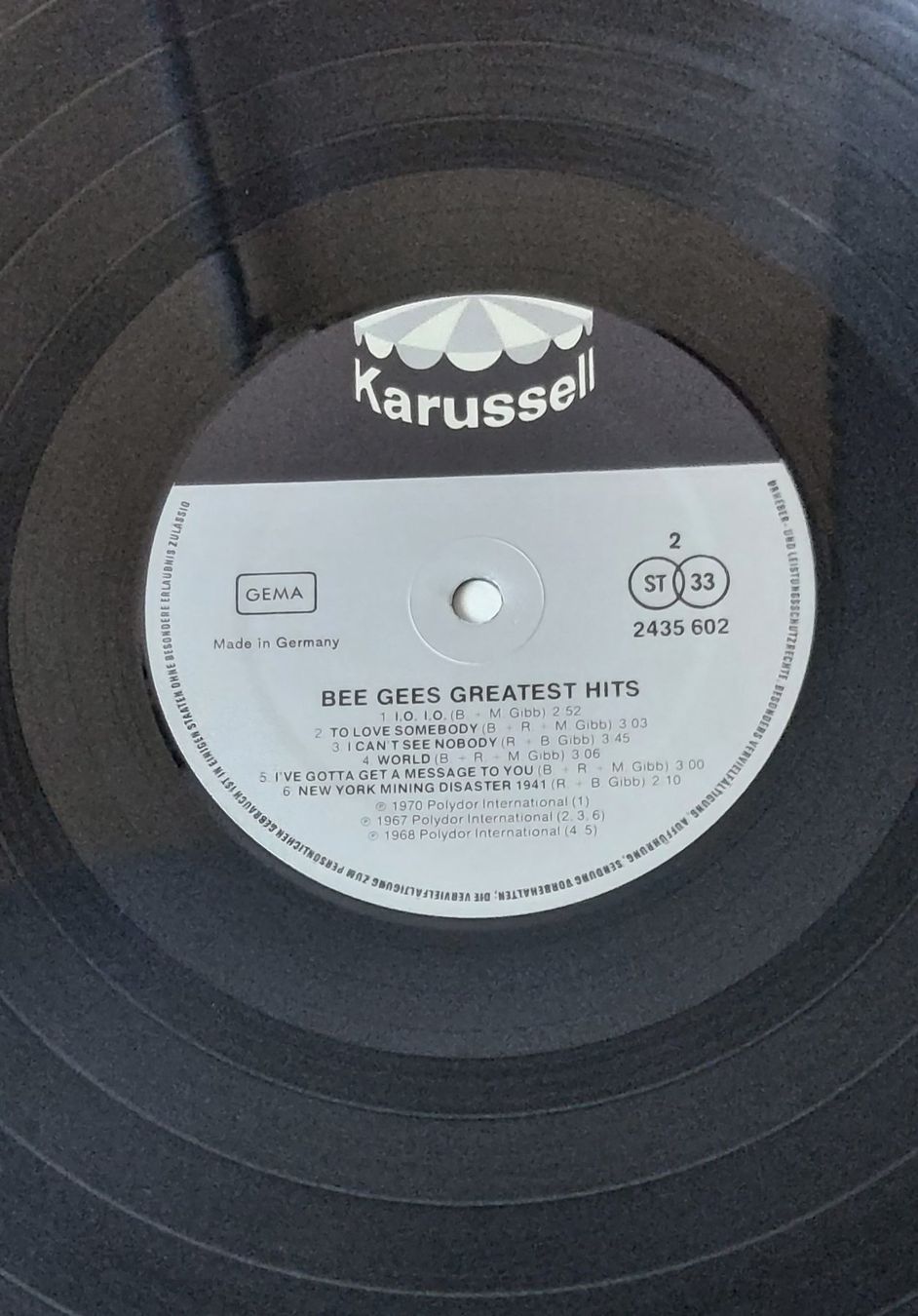 Dischi in vinile: LP - BEE GEES - GREATEST HITS – Usato da Steckborn venduto da Quo7 2