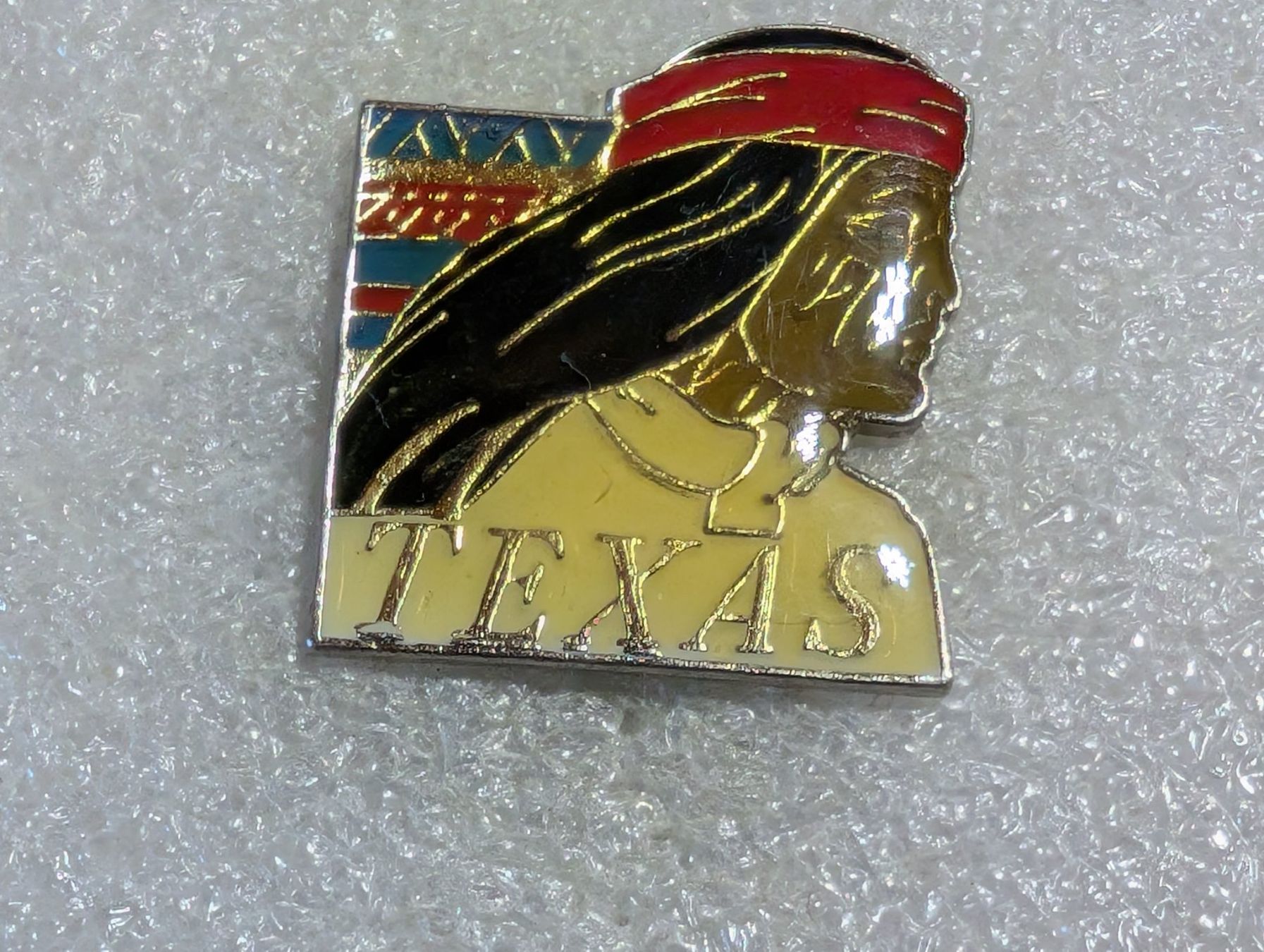 Placchette & Badge: Ansteckpin 190: Texas – Usato da Oppligen venduto da Pin-Fall-Shop