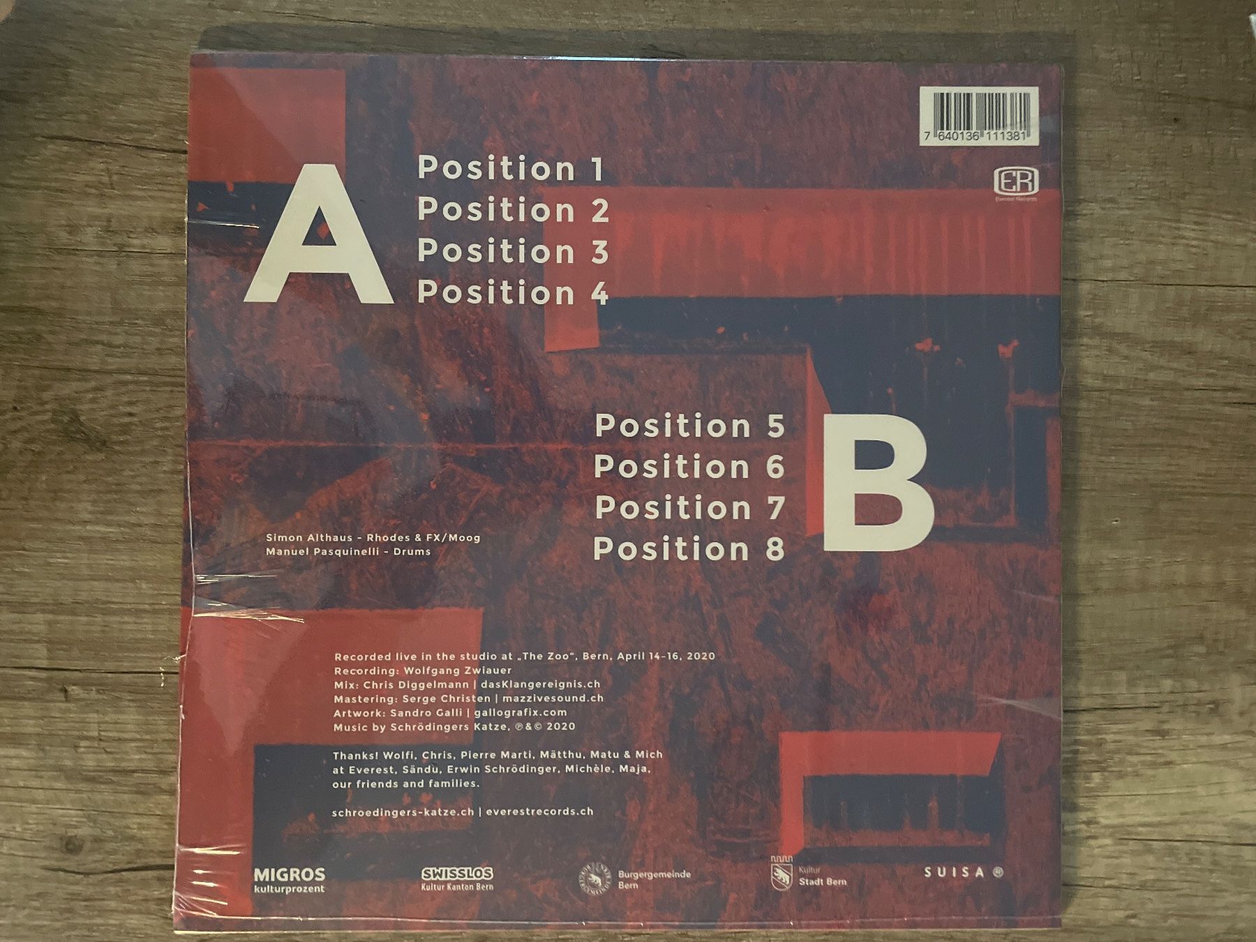 Vinyles: S859 Schrödingers Katze/Superposition – D'occasion à Frutigen par Philippe_jsp 1