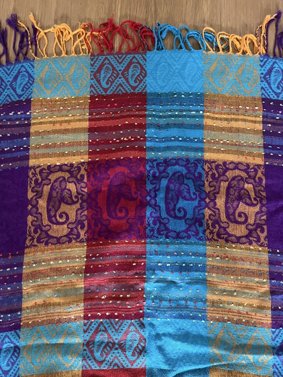 Foulards & écharpes: Châle PASHMINA 100% multicolore – Neuf (Voir description) à St. Prex par Nikolletta 2