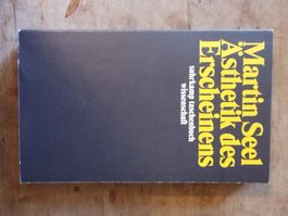 Ästhetik des Erscheinens Martin Seel Suhrkamp
