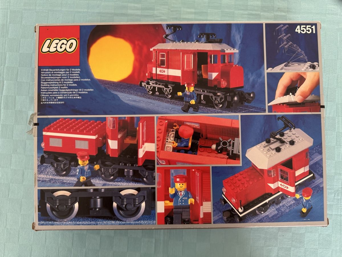 Lego Jouets: LEGO 9V Eisenbahn 4551 – Neuf avec emballage d'origine à Mörschwil par Play_Brick_2018 1