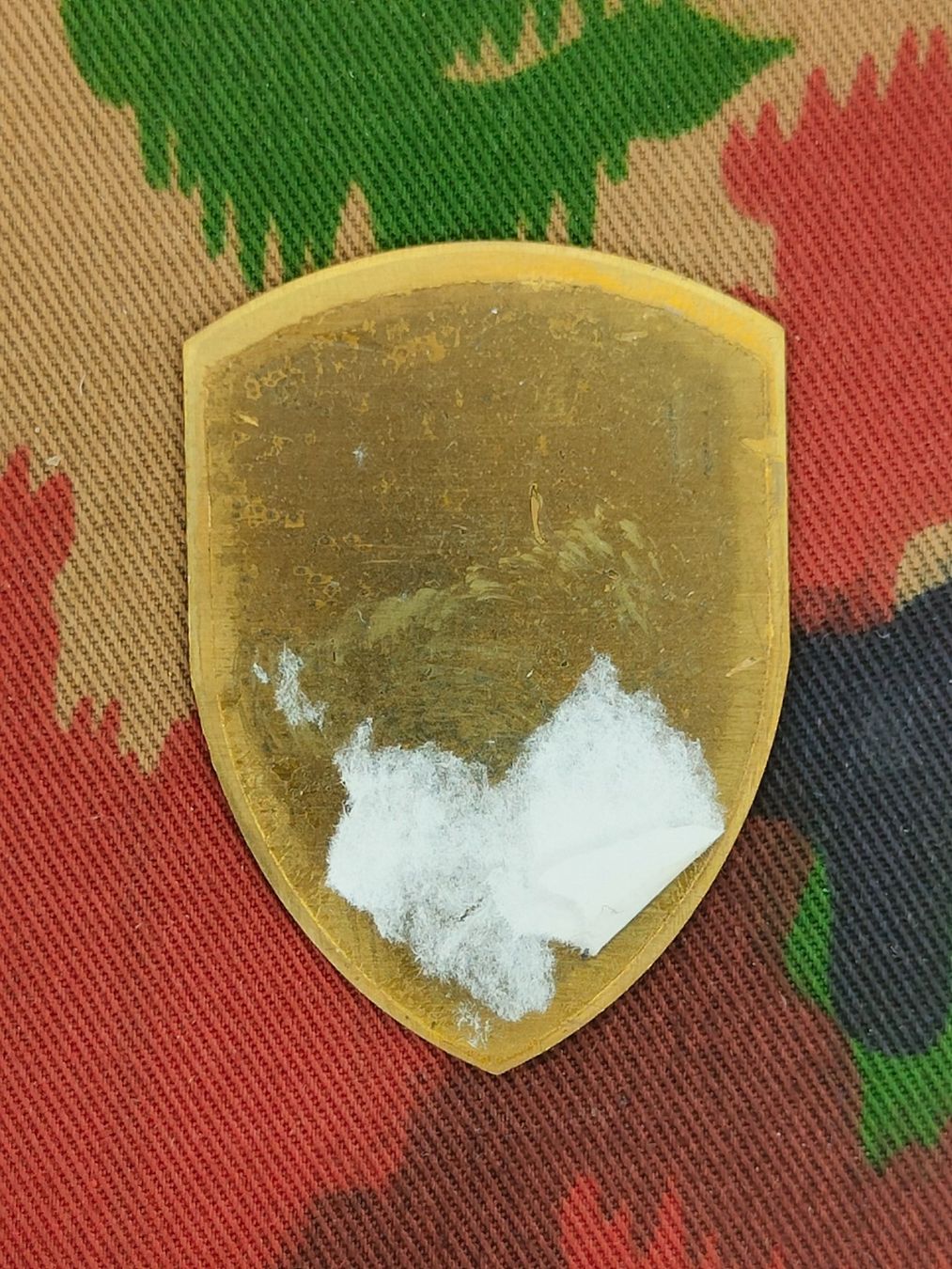 Schweizer Armee Placchette & Badge: Emblem Brusttaschenanhänger Uem/FU S – Usato da Bauma venduto da SwissMilitaria 1