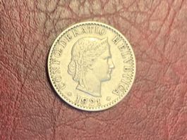 Schweiz 20 Rappen 1921