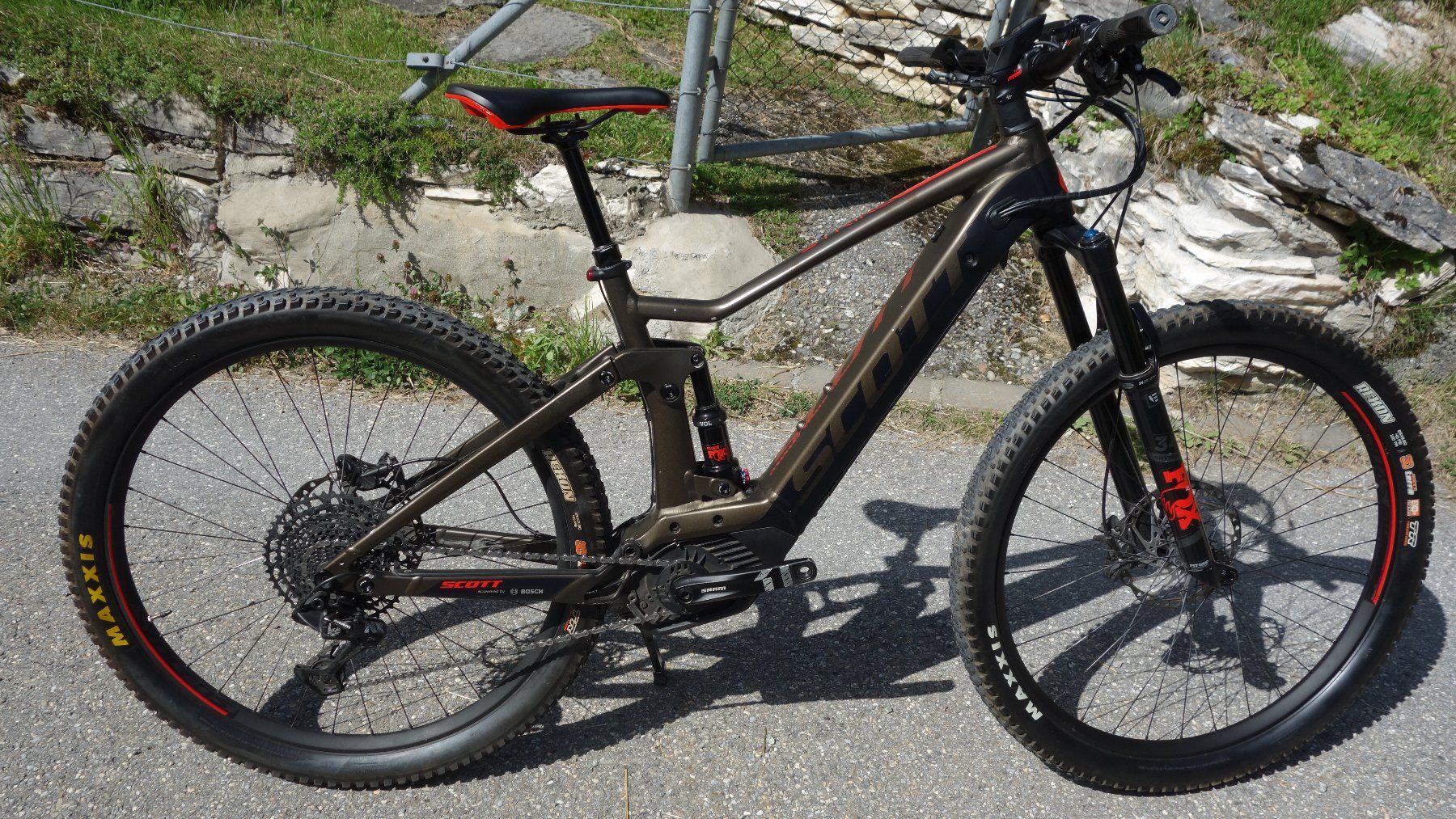Scott Velos: Scott Strike eRide 920 E-Bike e bike Fully Bosch Kiox Gr. M – Gebraucht aus wolfhausen von dynamik1971