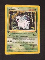 Pokemon Nidoran♀ 57/64 WOTC Jungle 1st Edition DE