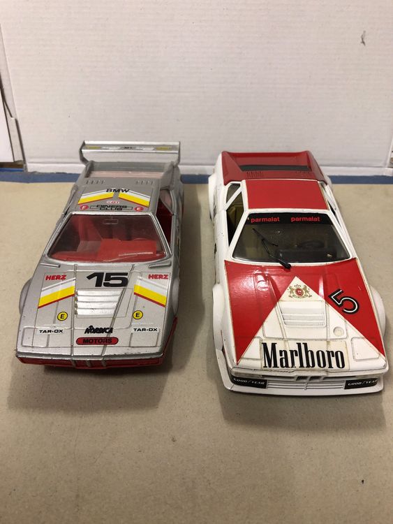 3 Polistil Taxi and Rover 3500 Plus One Burago Bmw 3.0 Csi