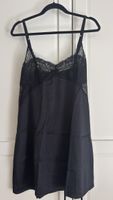La Perla slip dress black size 5 silk blend lace detail