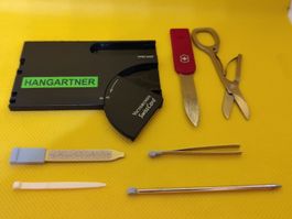 Victorinox SwissCard Classic schwarz Hangartner Werkzeug