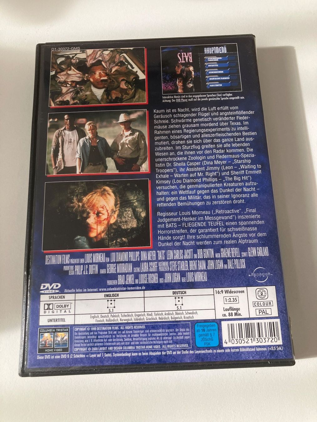 Tutti i DVDs: Bats - Fliegende Teufel – Usato da Arbon venduto da HelFer01 1