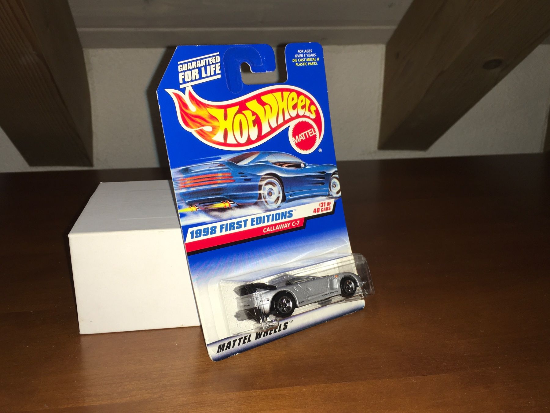 Hot Wheels Modellini d'auto: Callaway C7 - 1/64 Hot Wheels 1998 First Editions – Nuovo (secondo la descrizione) da Wohlen AG venduto da PrivatSammlung 1