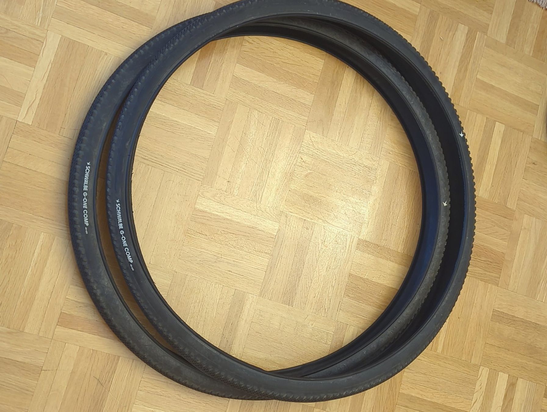Pezzi di ricambio: Pneus Schwalbe G-One Comp – Usato da Carouge GE venduto da toinou17