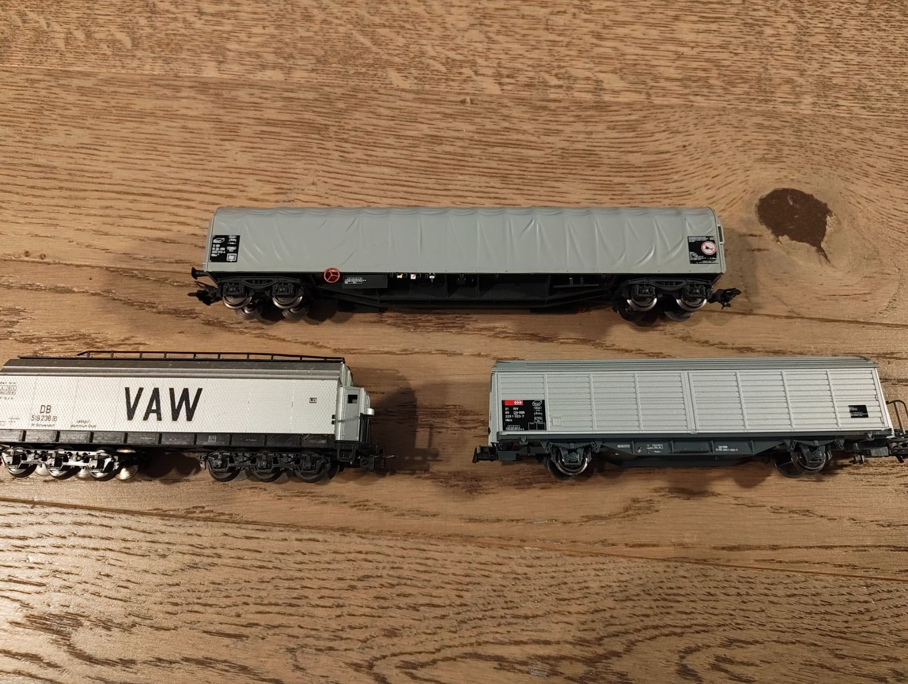 Märklin Modellini di ferrovie: Märklin Güterwagen Set – Usato da Lonay venduto da que_6phm 2