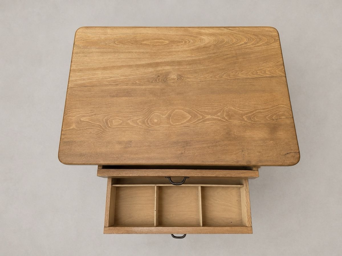 Cassettiere: Nähtischchen / Beistelltisch Massivholz, restauriert – Usato da Dachsen venduto da Lor_sch 2