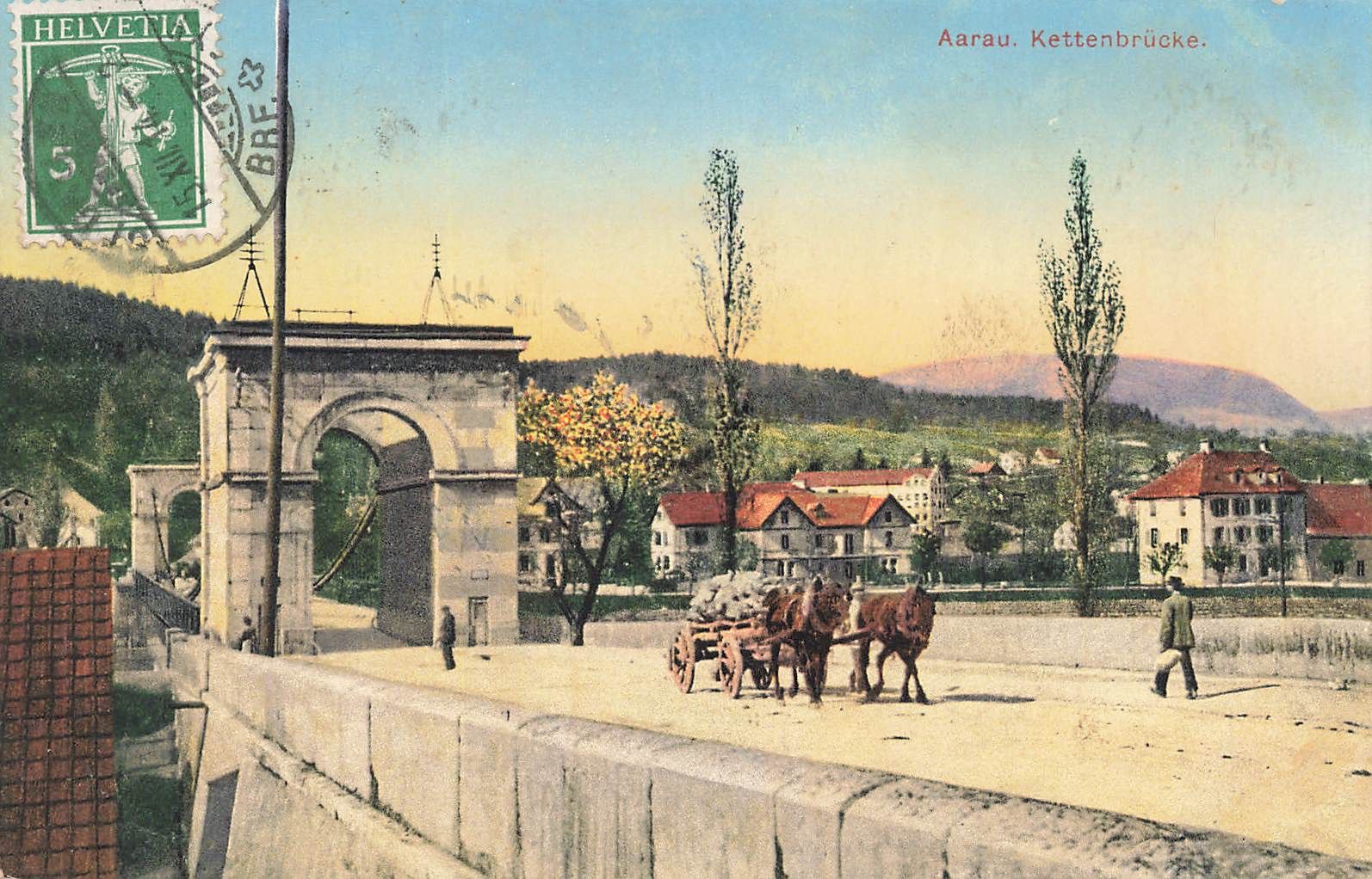 Ansichtskarten: Aarau – Gebraucht aus Biasca von Blenio71