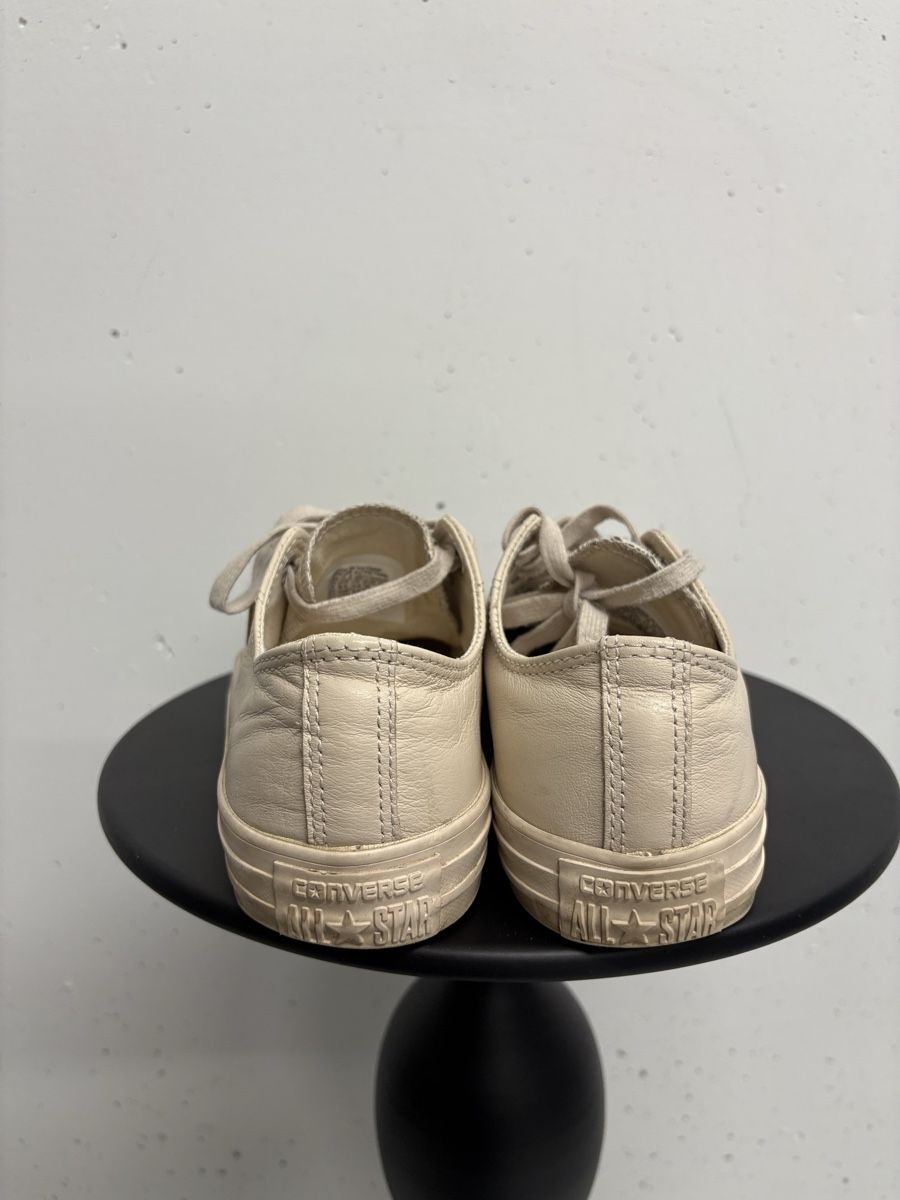 Converse Damenschuhe: Converse All Star Sneaker Leder beige Gr. 39.5 – Gebraucht aus Regensdorf von secondchancefashion 2