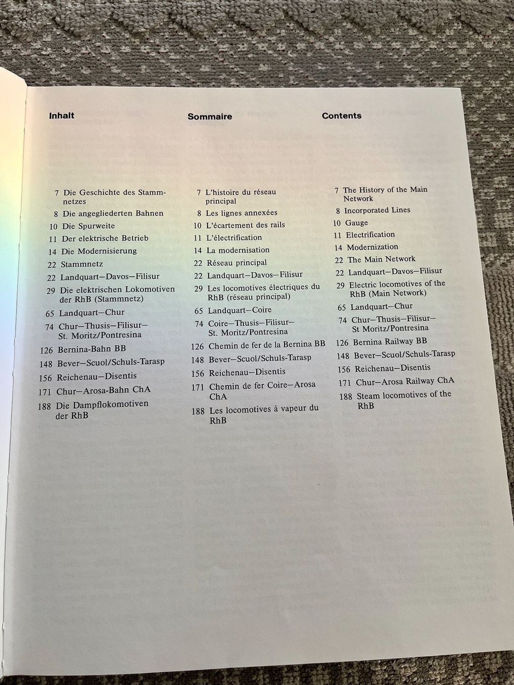 Libri: Les Chemins de fer Rhétiques, 1982 – Usato da Lausanne venduto da Kinga_Shopaholic 3