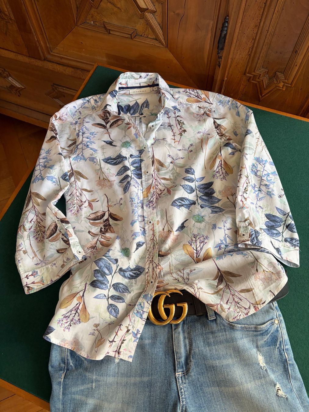 Eterna Camicette: ETERNA Bluse Gr.34 Zustand: Perfekt 100 % Baumwolle – Usato da Interlaken venduto da Bona55 5