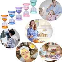 Sanduhren Set  3/5/10/15/30 Minuten Glas Timer für Kinder