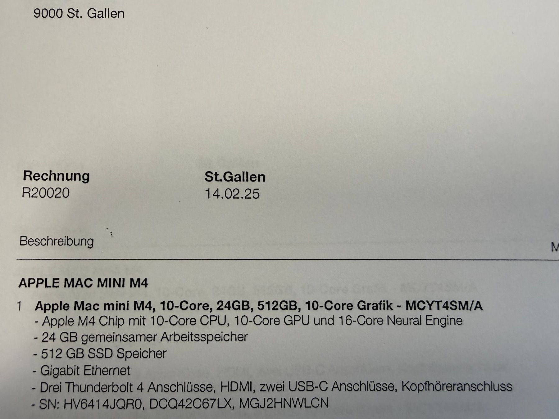 Apple PC: Mac mini m4, 24GB ram, 512GB SSD – Usato da Widnau venduto da Sicoma 4