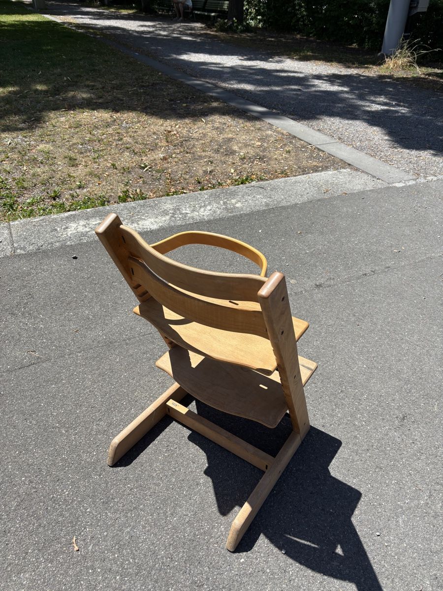 Stokke Seggioloni: Holz Kinderhochstuhl "Tripp Trapp" – Usato da Zuerich venduto da snkempf 2