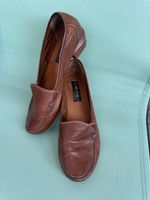 Elegante braune Leder Loafer von Everybody Grösse 39