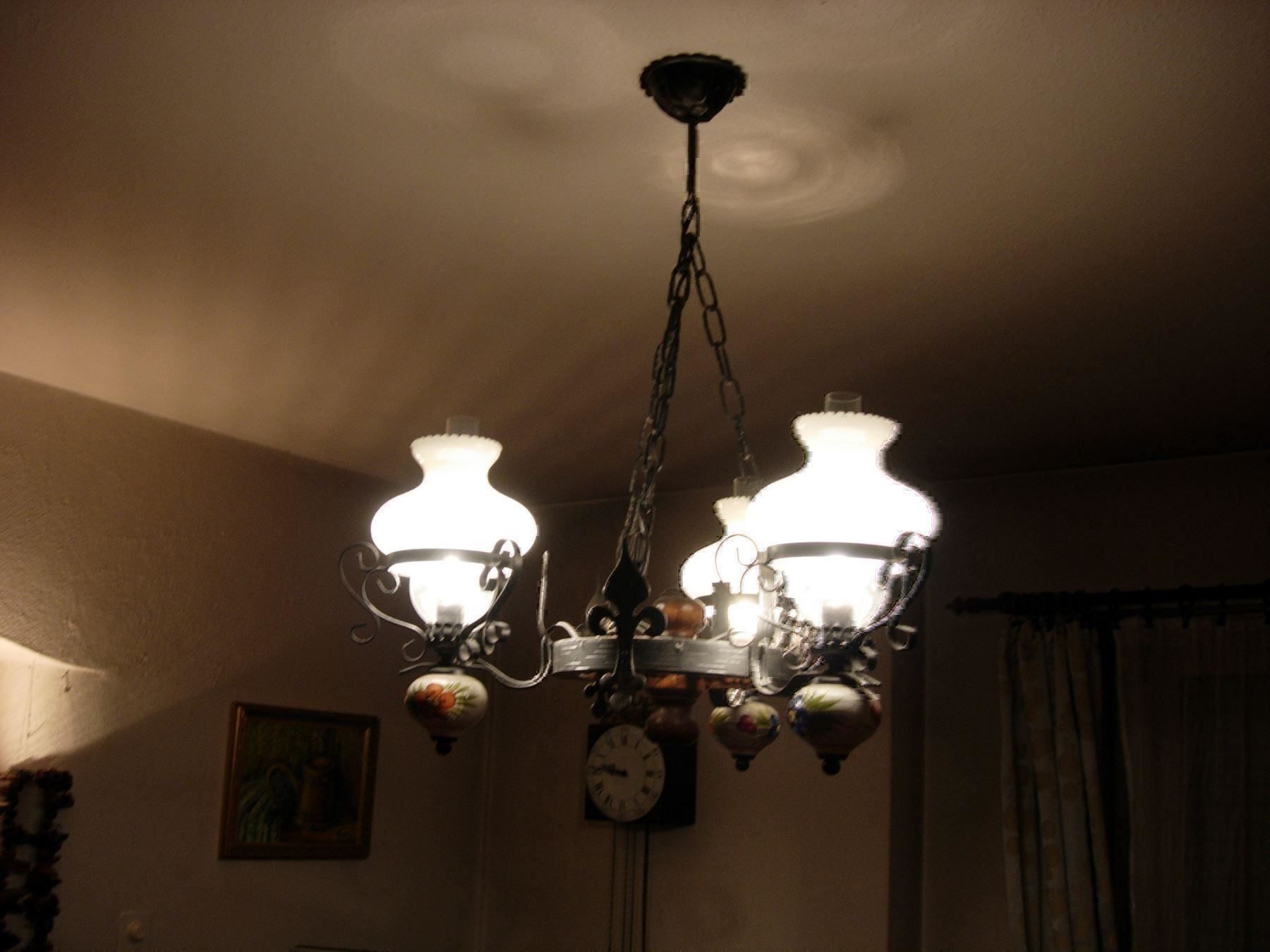Lampen: Kronleuchter-Lüster-3 flammig – Gebraucht aus Basel von Grbina64 3