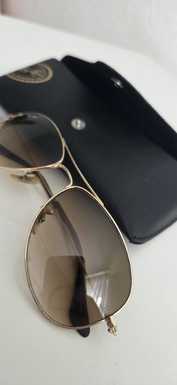 Ray-Ban Occhiali & Lenti: Ray-Ban Aviator Sonnenbrille, Gold – Usato da Rapperswil SG venduto da lemiii 2