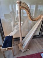 Harfe Ana der Marke Salvi, Ahorn beige, neuwertiger Zustand