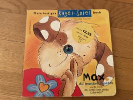 Max das muntere Hündchen Kugel-Spiel-Buch für Kinder,Top!