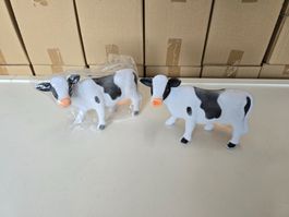 2x neue Deko Kuh 25x9cm H: 16cm aus Plastik ab 1.-