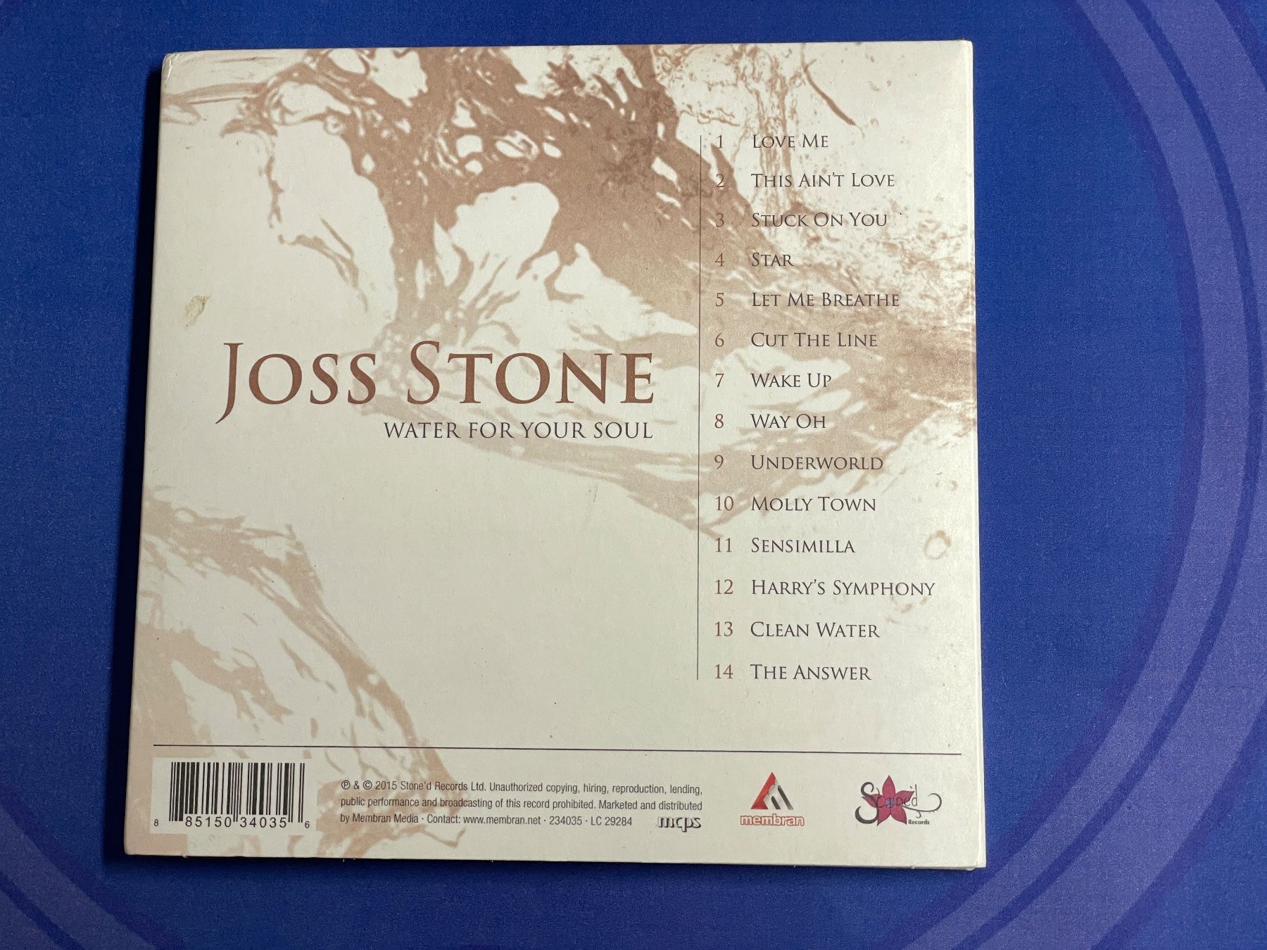 CDs: Joss Stone - Water For Your Soul – Gebraucht aus Muri b. Bern von AdidasCollector 1