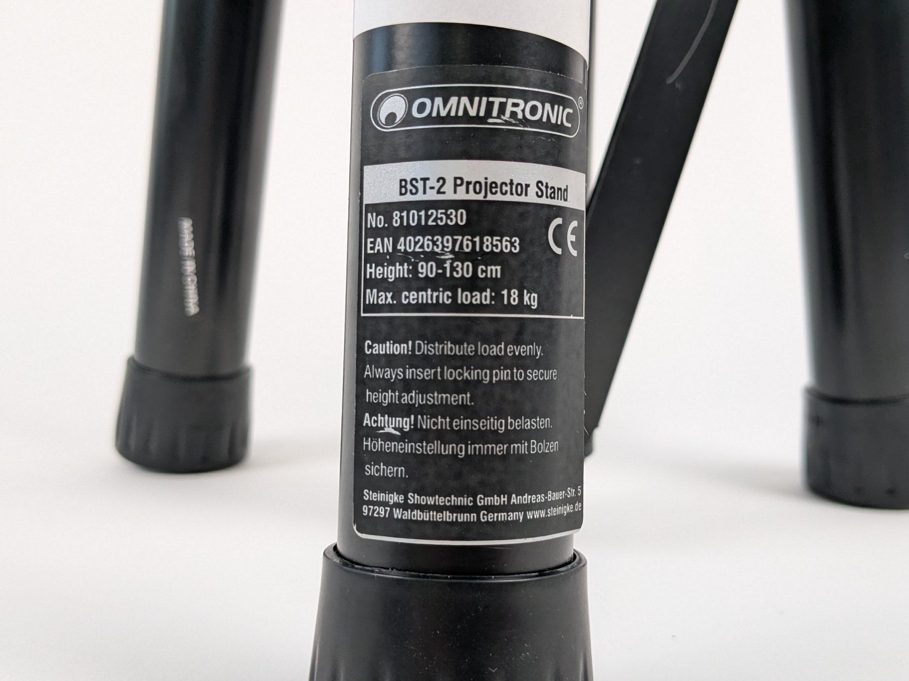 Autres décorations & accessoires: OMNITRONIC BST-2 Beamer Ständer – Neuf (Voir description) à Dintikon par Restwert_Dintikon 6