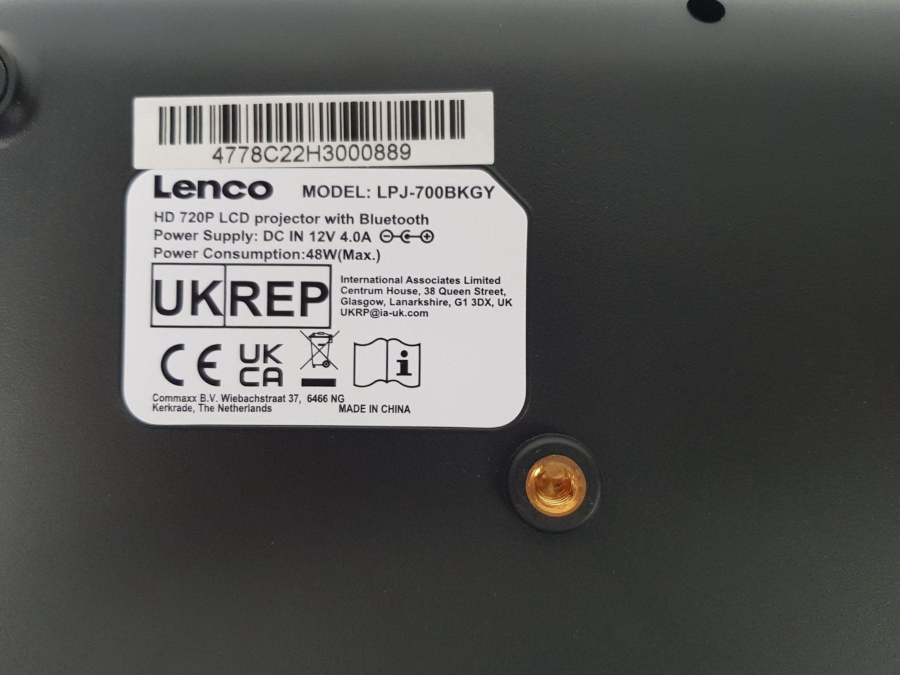 Lenco Videoprojektoren: LENCO HD 720P LCD Projector – Gebraucht aus Suhr von Restwert_Suhr 5