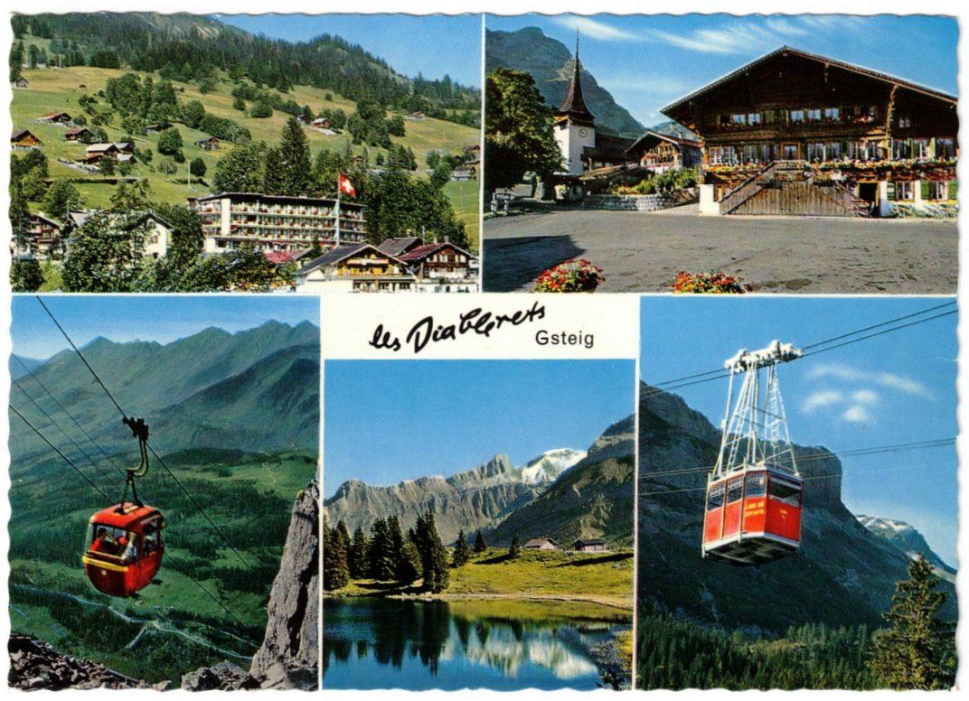 Cartes postales: Les Diablerets - 5 Bild AK – D'occasion à Binningen par Mountainrider