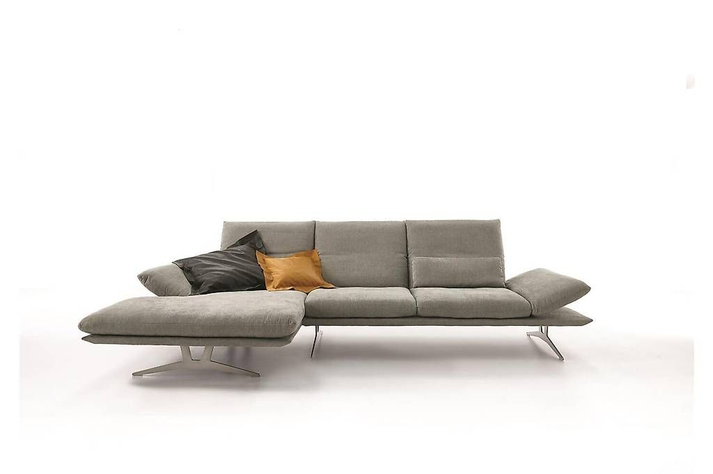 Sofas: Koinor Sofa Francis mit Longchair in Stoff – Neu und originalverpackt aus Bischofszell von deluxe-moebel