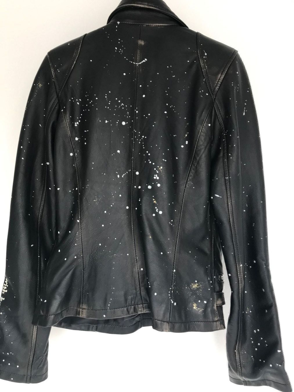 Giacche: Lederjacke schwarz, Gr. IT42, Unikat – Nuovo (secondo la descrizione) da Kilchberg venduto da boudoir076 5