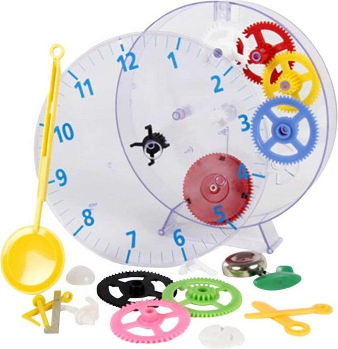 Orologi da terra & Orologi da parete: Technoline Mechanical Wall Clock Learning Kit - Toy - NEW ! – Nuovo e nell'imballaggio originale da Epalinges venduto da dream-watch 2