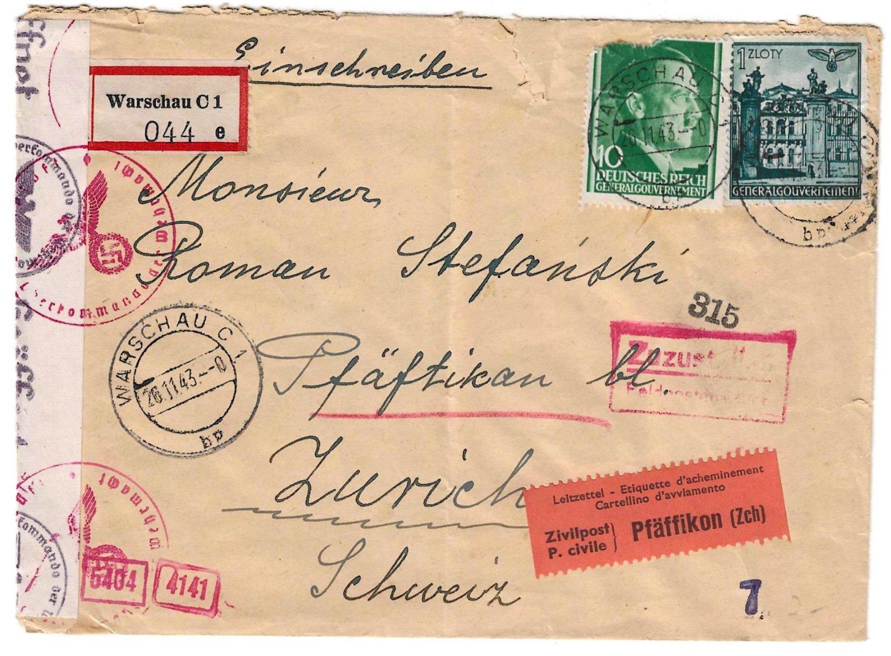 Alle Briefmarken: Sammlung  Generalgouvernement 1939/1940 – Neu (gemäss Beschreibung) aus Gümligen von Geniusbuy 7