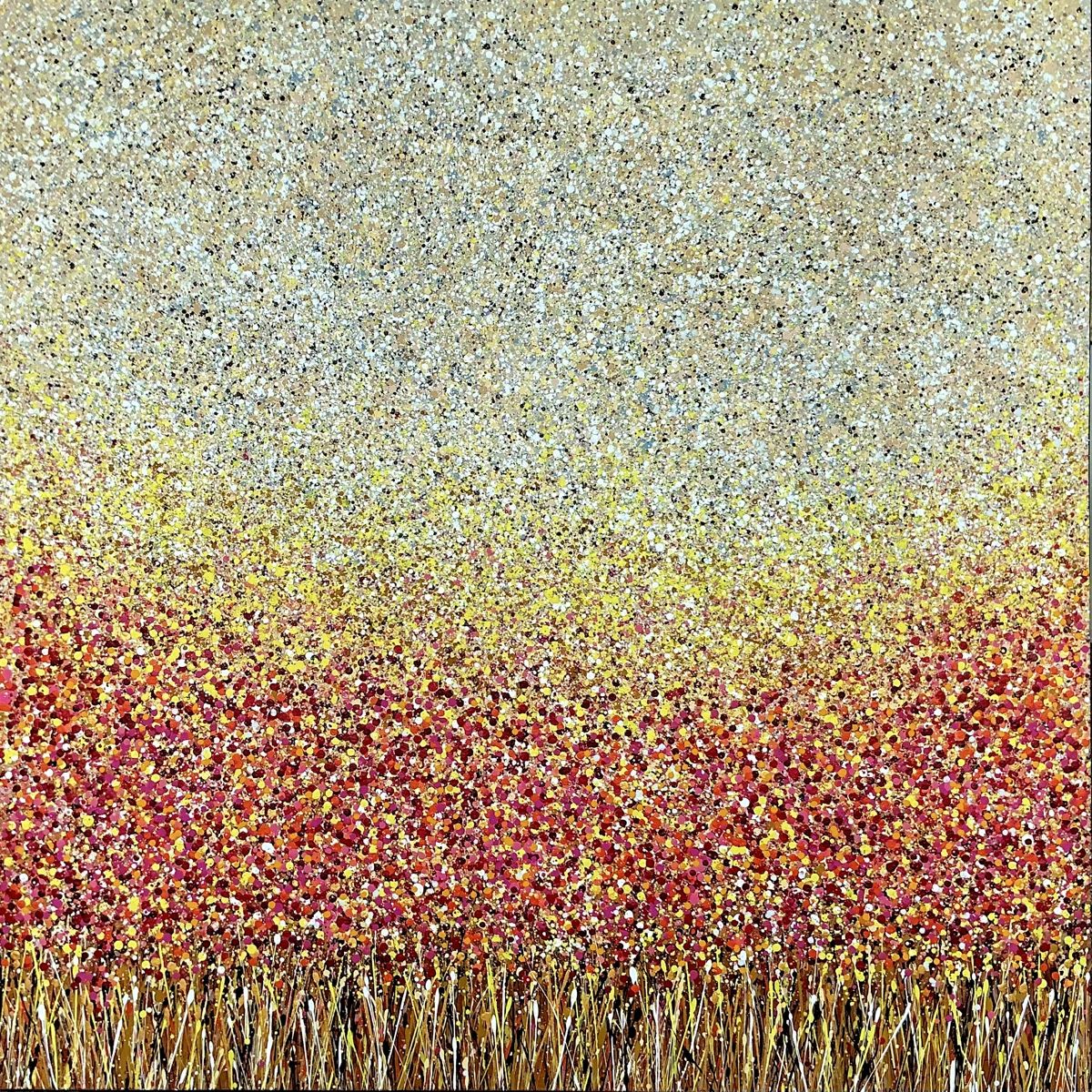 Gemälde: „Primavera" XL Artwork – Neu und originalverpackt aus Uznach von Spillmannkunst43 9