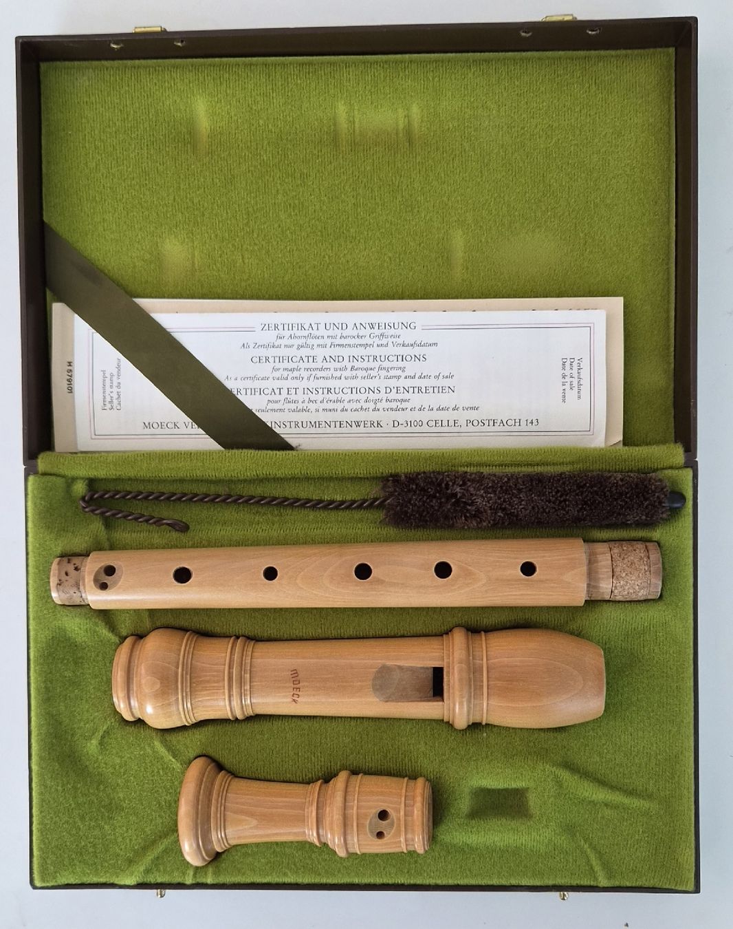 Strumenti musicali: Altblockflöte Moeck Rottenburgh – Usato da Brugg AG venduto da Kolleg 1