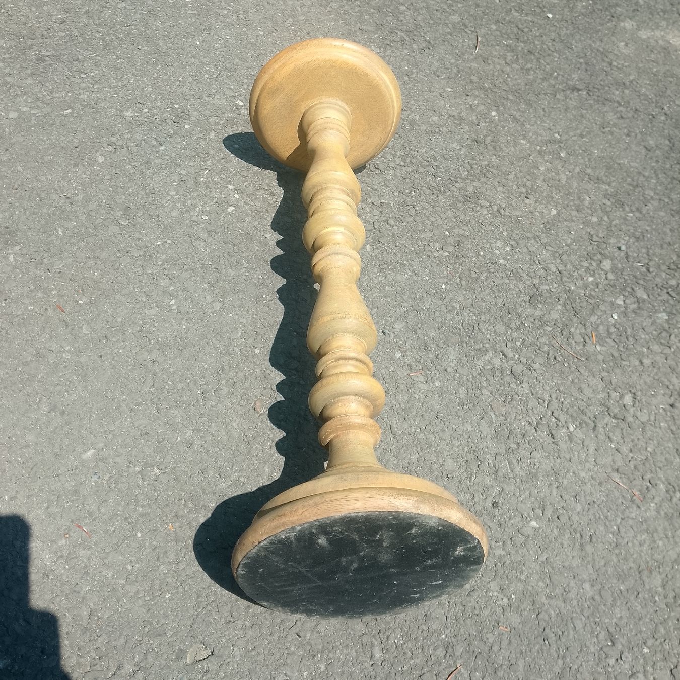Bougeoirs: Holz Kerzenständer / Tischchen, 57 cm – D'occasion à Luzern par toenu23 3